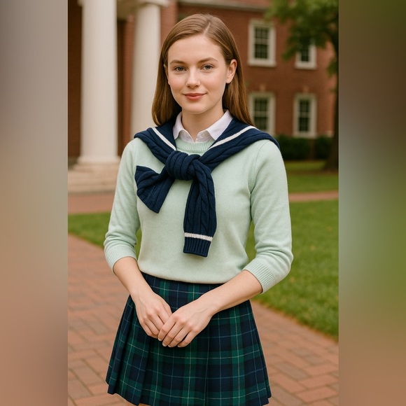 J.Crew Tippi Sweater Merino Wool Mint Green 3/4 Sleeve Crewneck - Size Small - Picture 1 of 11